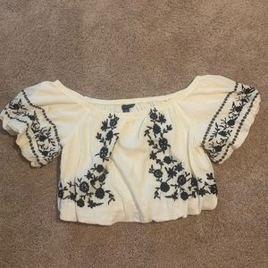 American eagle, crop top, size small, new with tags